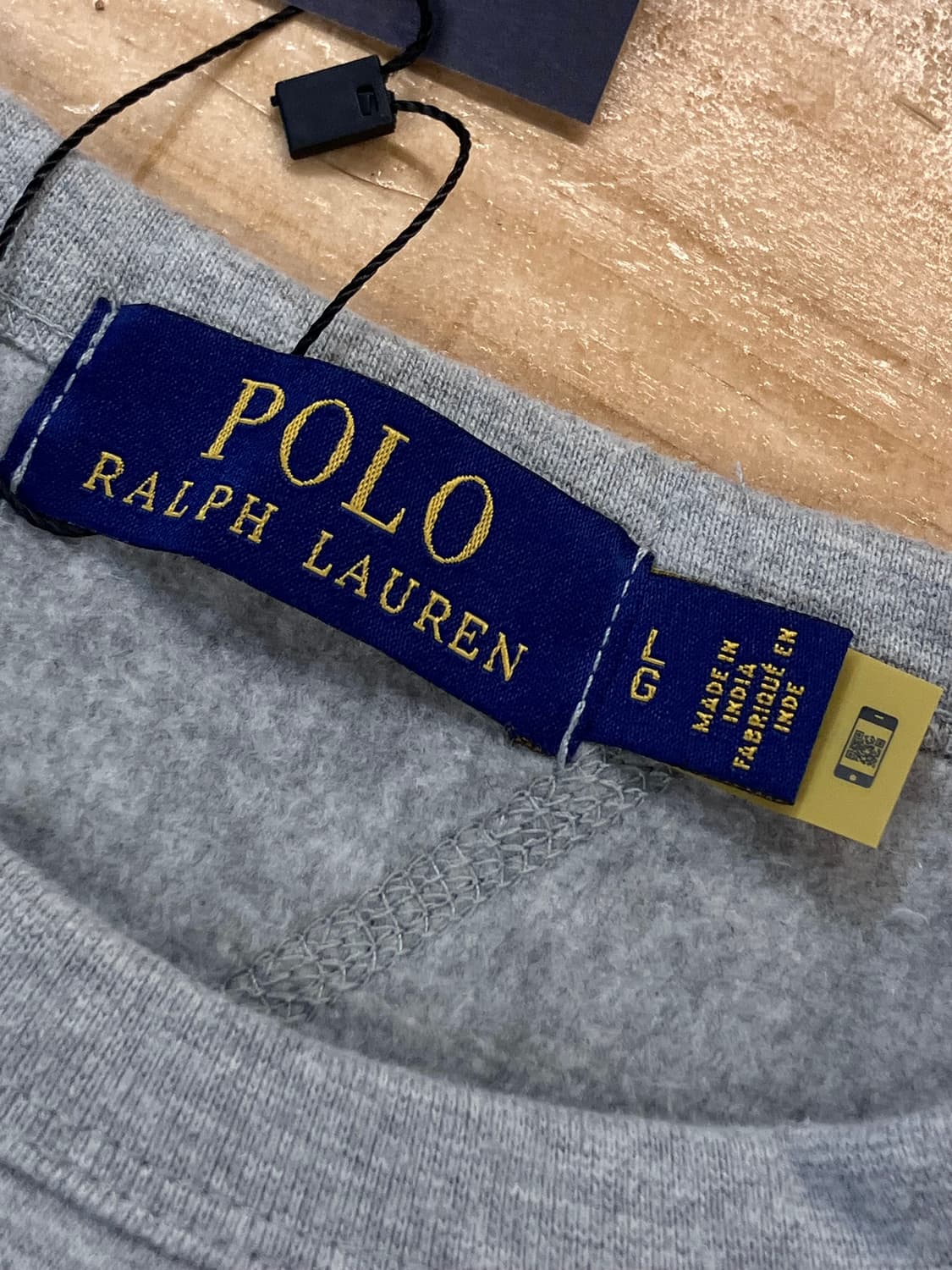 폴로 랄프로렌 기모 맨투맨 그레이 L  #csz2907 상품이미지5