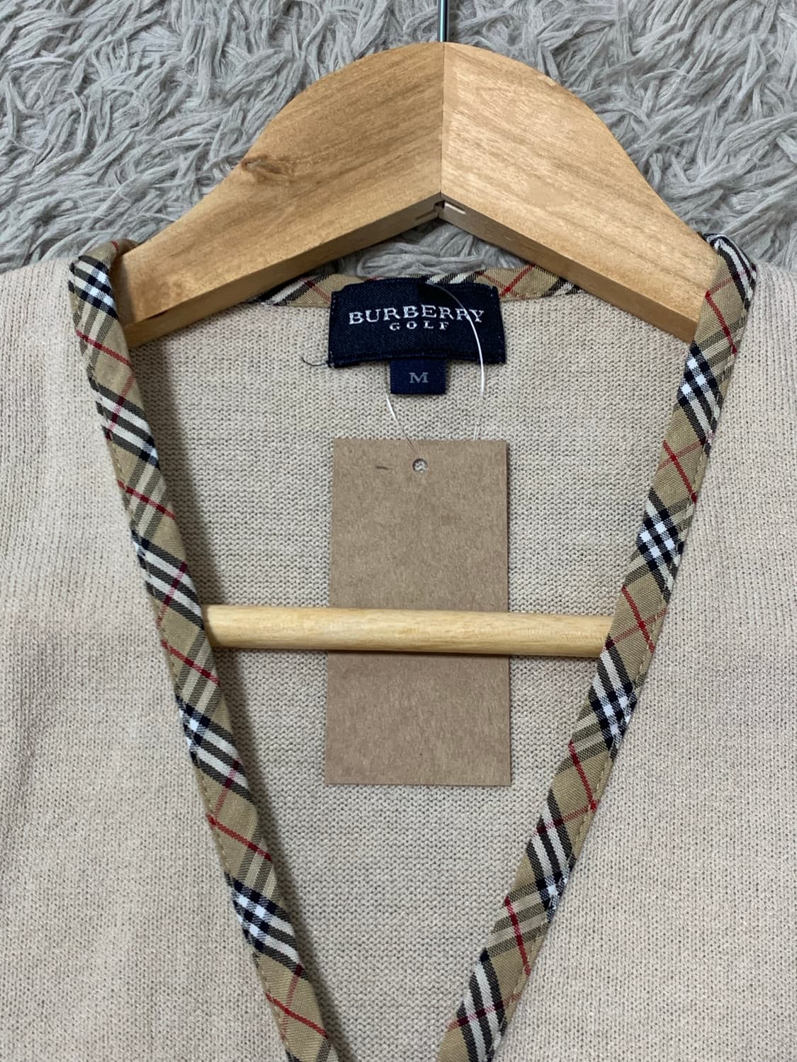 버버리 니트 조끼 베스트 (여M) 상품이미지5