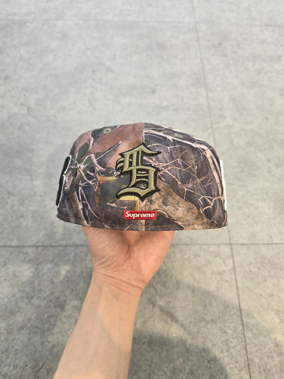 Supreme  멀티 S 로고 뉴에라 트루팀버 카나티 카모  상품이미지5