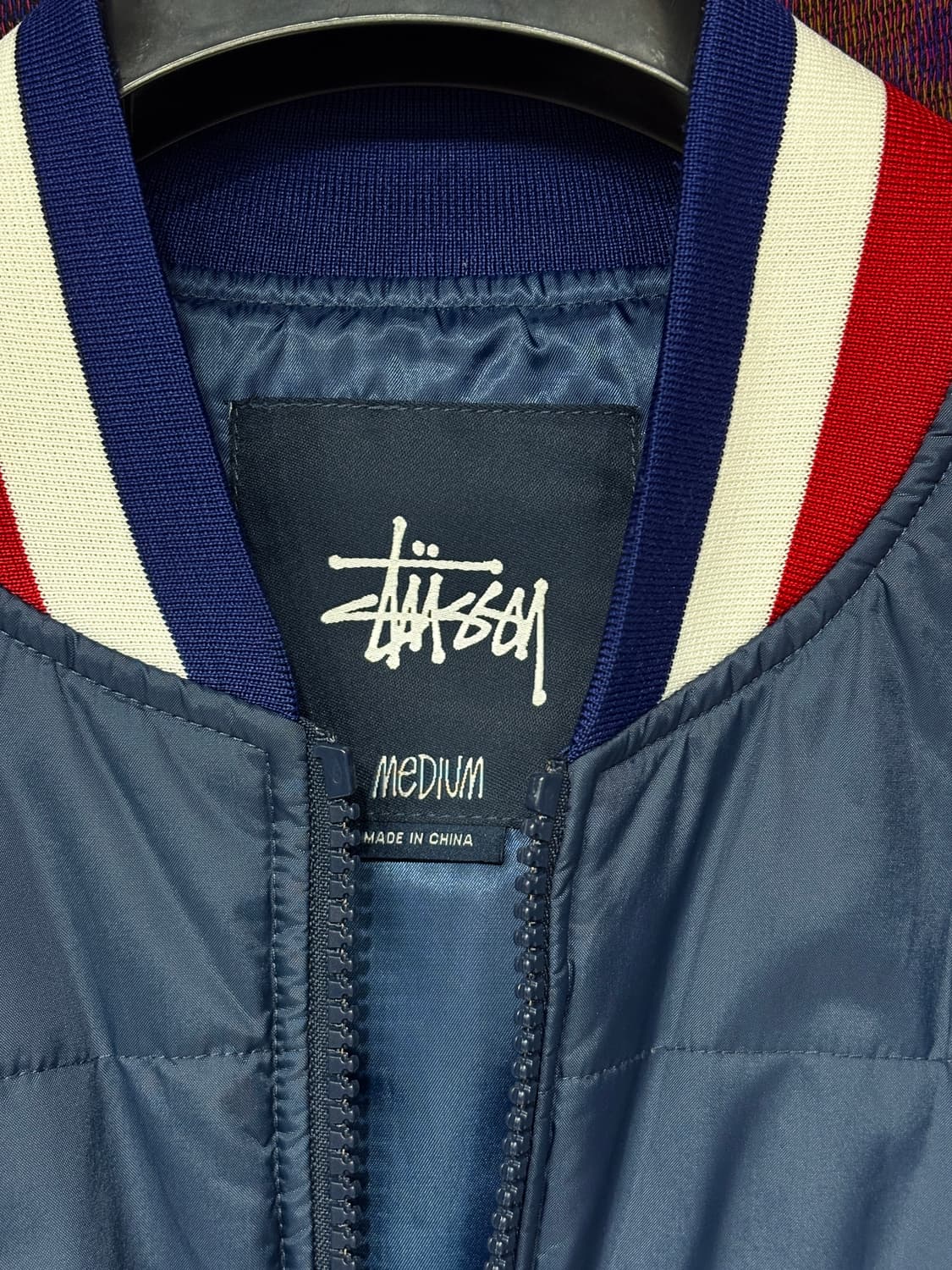 스투시 네이비점퍼  상품이미지6