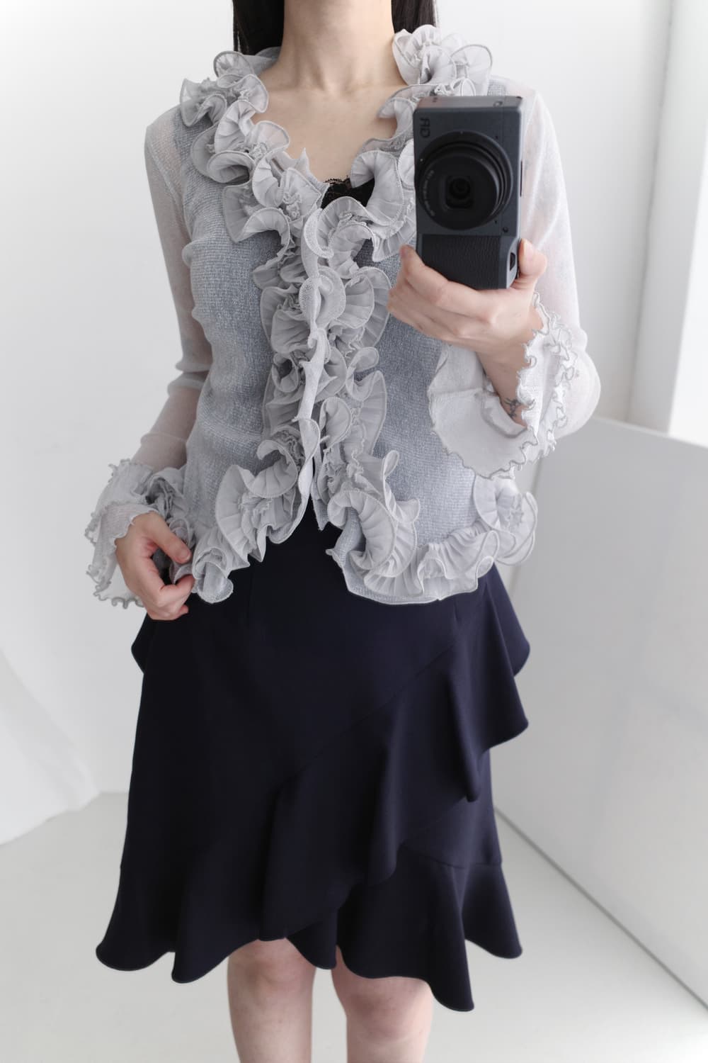 frill cardigun 상품이미지5