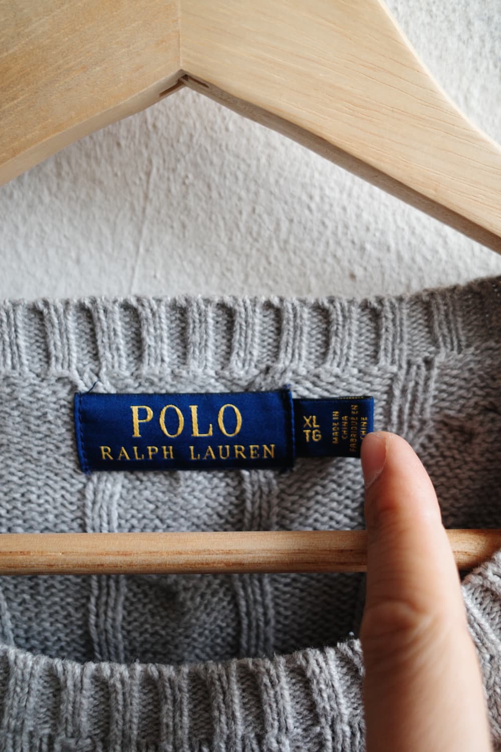 폴로 케이블 니트 상품이미지6