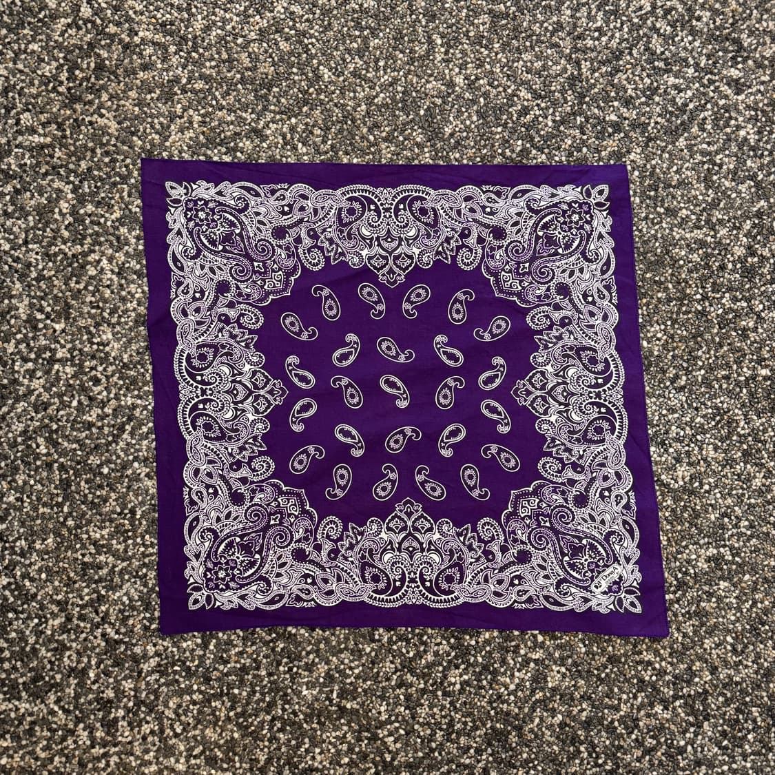 빈티지 페이즐리 반다나 (58x56cm)    상품이미지1