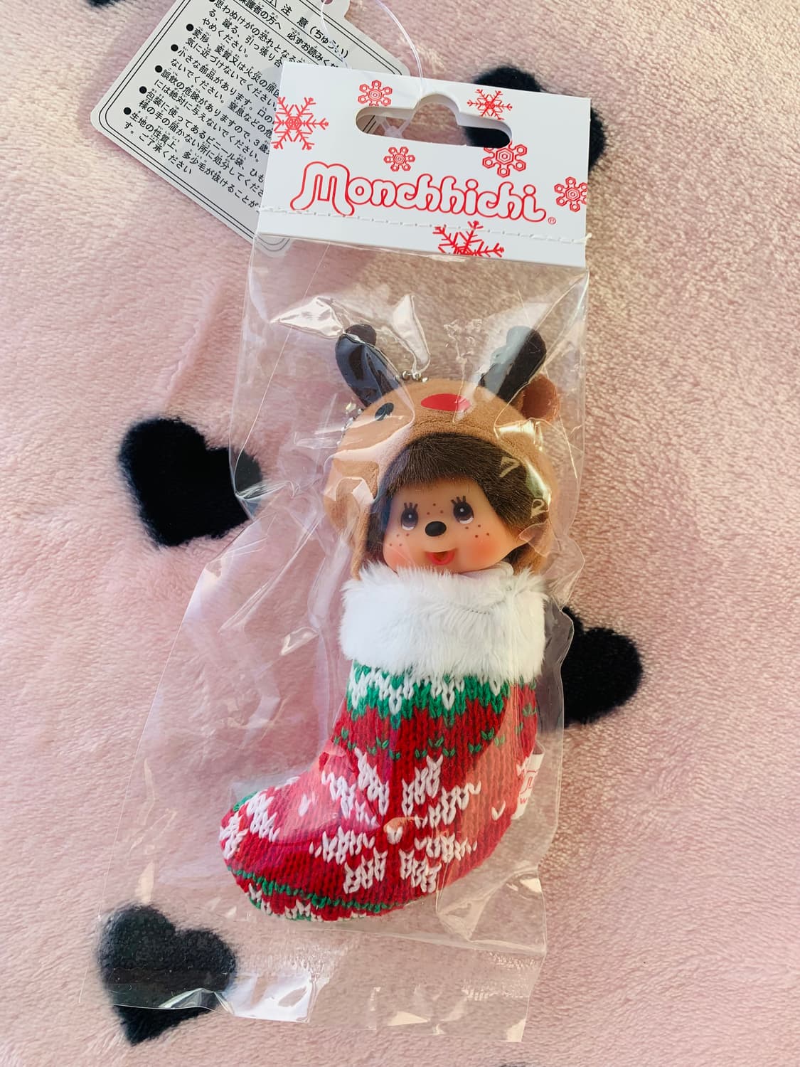 몬치치 크리스마스 루돌프,눈사람,산타 키체인세트 상품이미지4