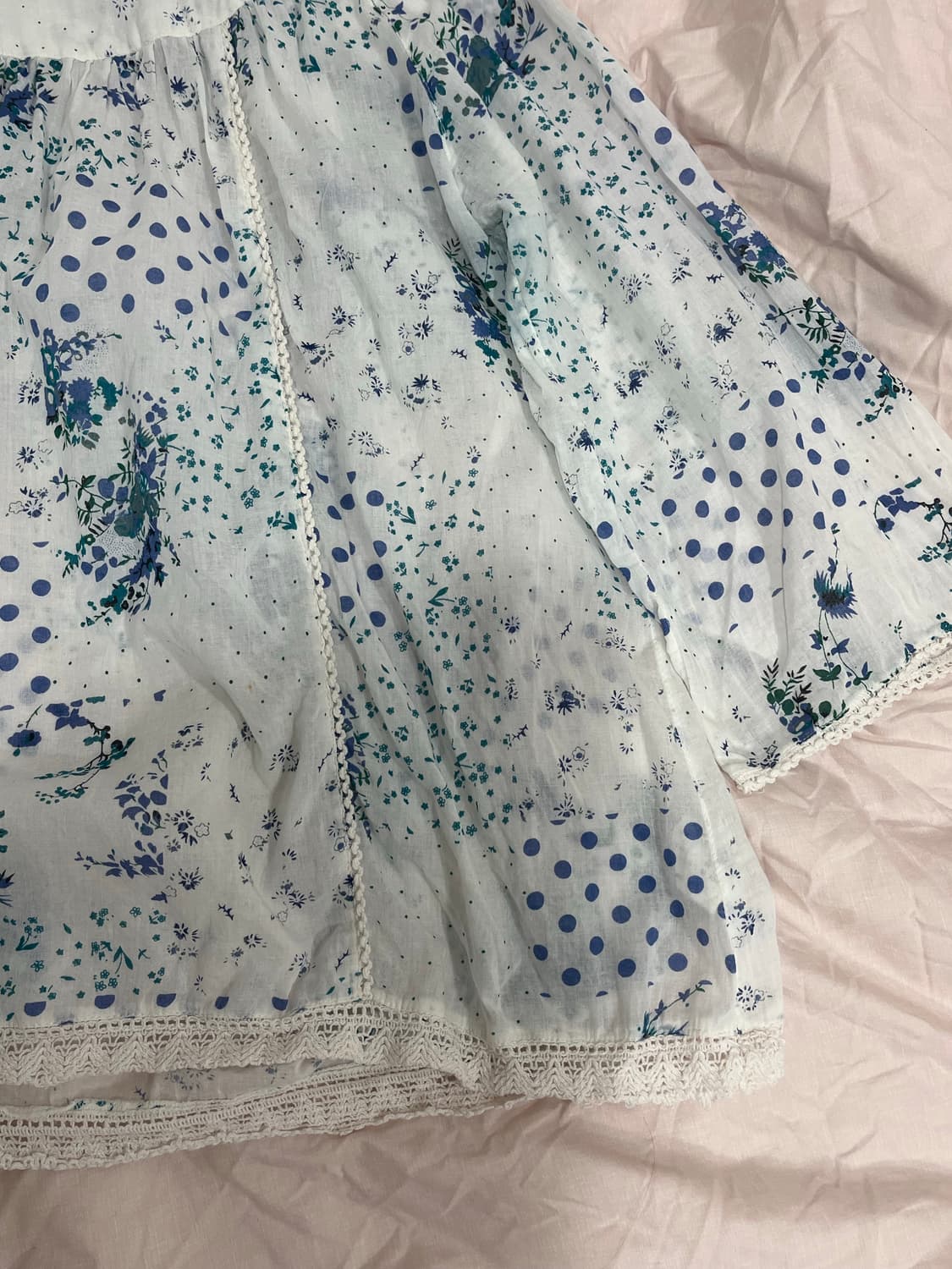 모리걸 하구미 패치 느낌 블라우스 상품이미지3