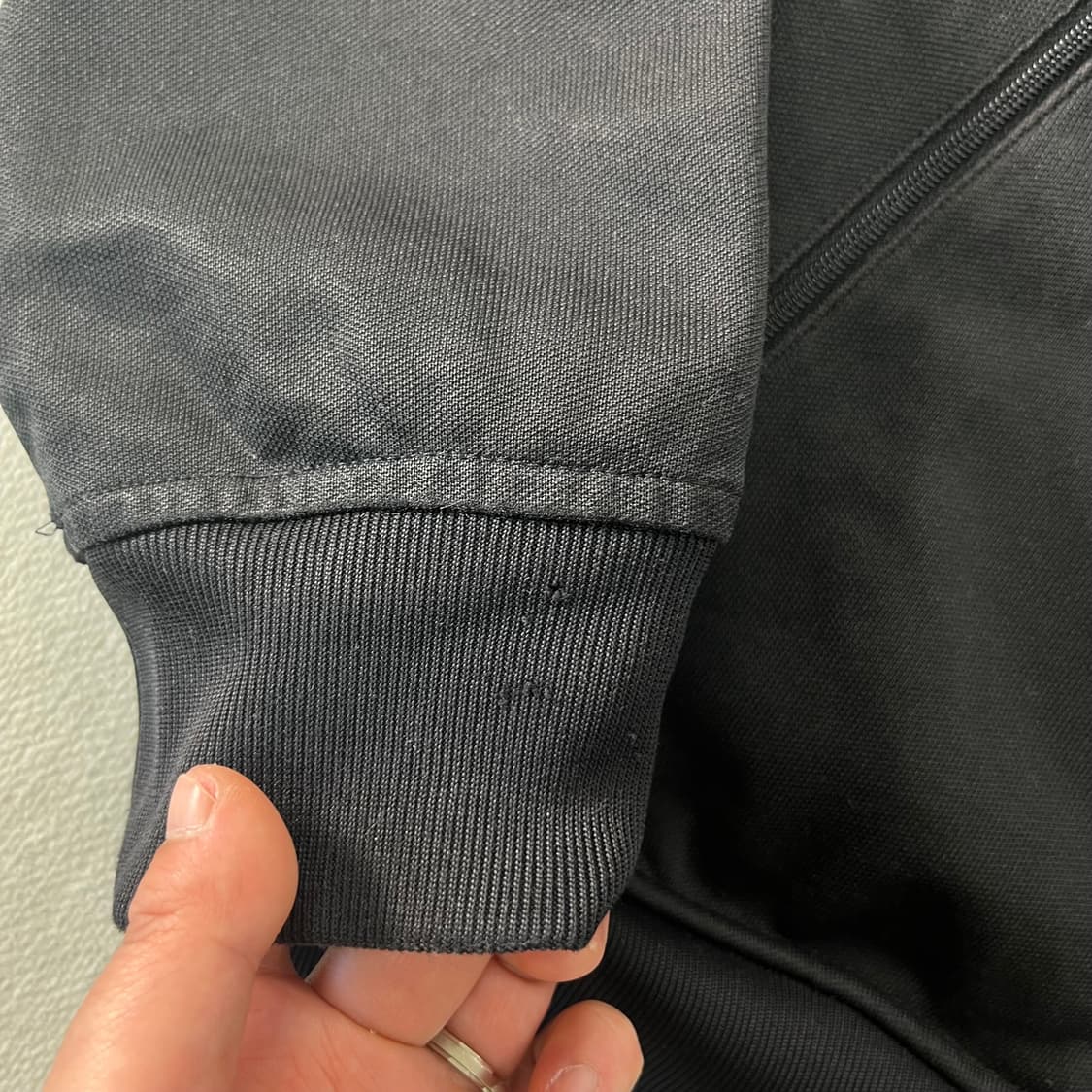 100 아디다스 클래식 베켄바우어 블랙 트랙탑 져지 상품이미지4