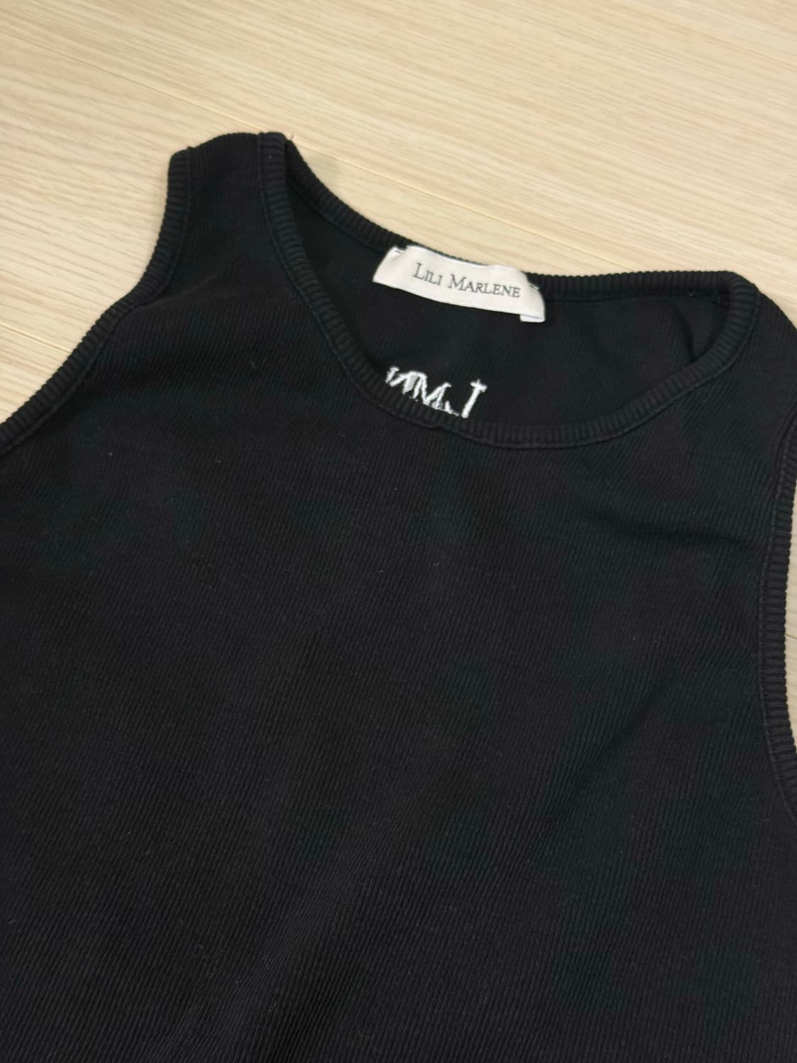 릴리 마를렌 골지 슬리브리스 상품이미지1