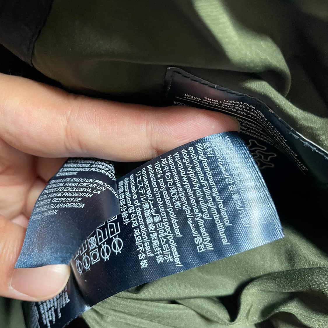 [L~XL] 타미진스 21FW 토널 컬러 블랙 다운 점퍼 푸퍼패딩 상품이미지4