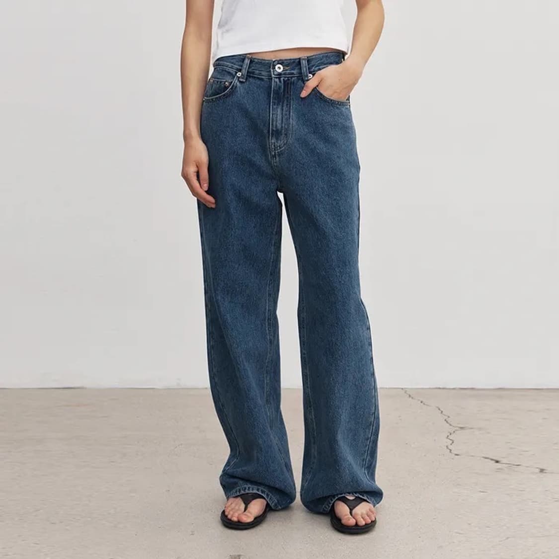 CORE DE 코어드 클래식 딥 블루 데님  상품이미지1