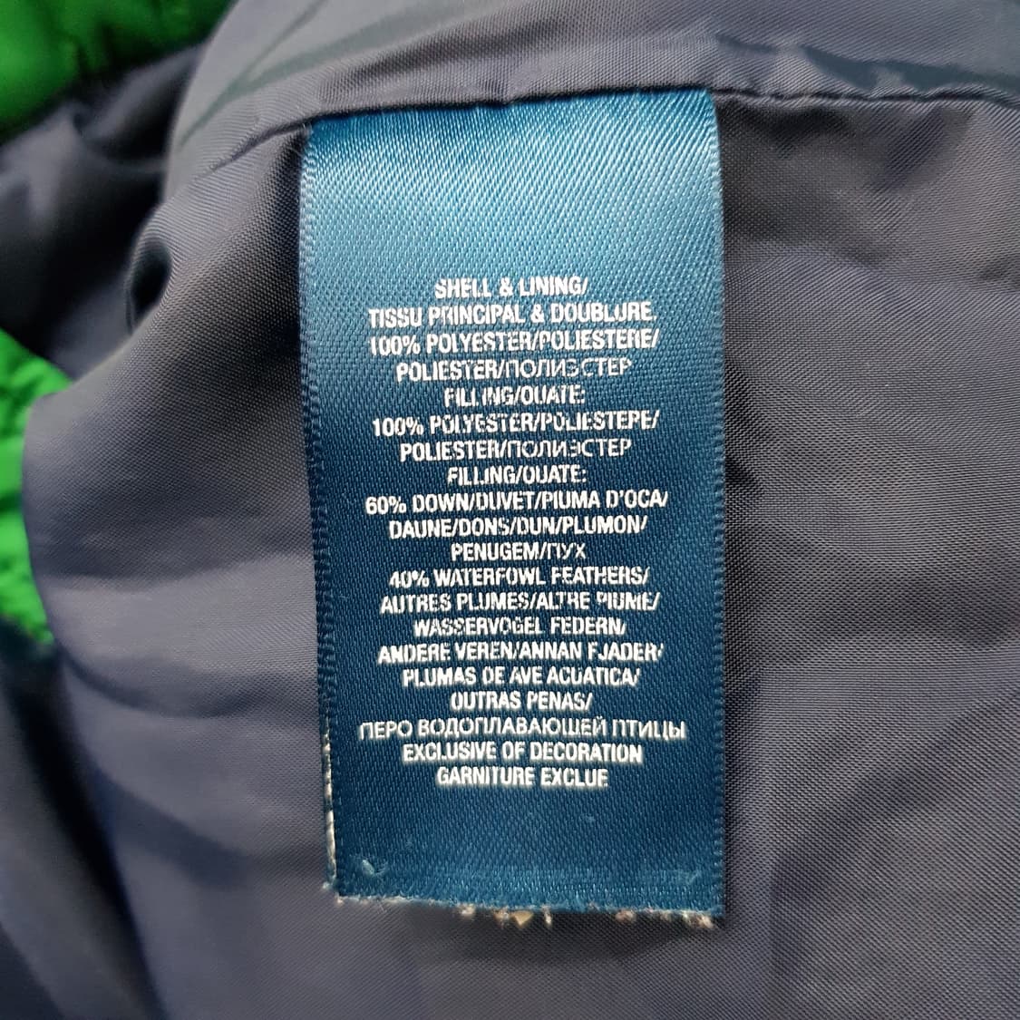 폴로 랄프로렌 후드 패딩 L사이즈 상품이미지4