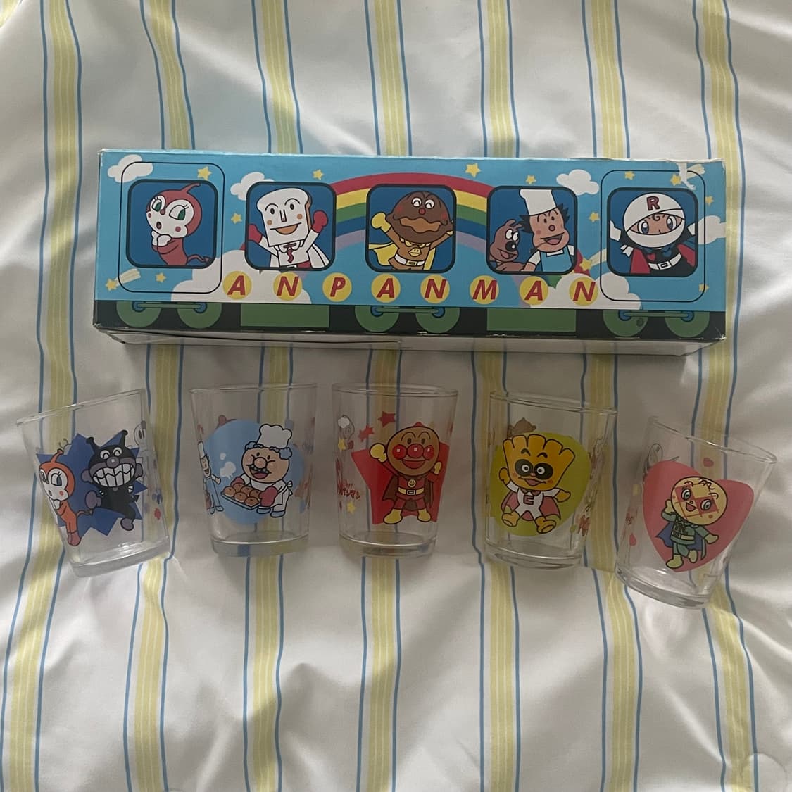 호빵맨 글라스 5종세트 상품이미지3