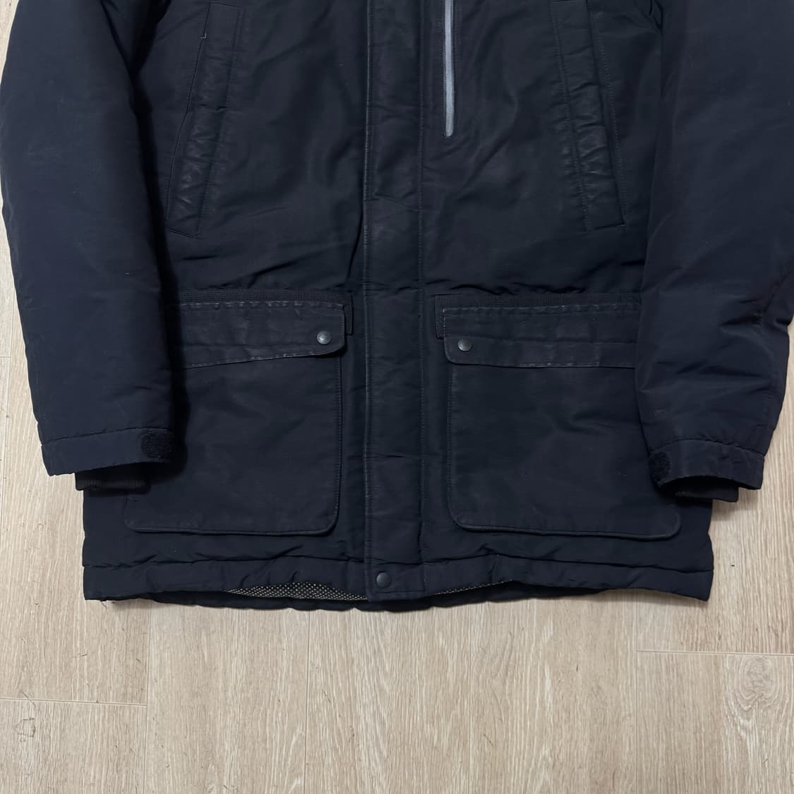 아이더 라쿤퍼 후드 덕다운 패딩 L/100  상품이미지4