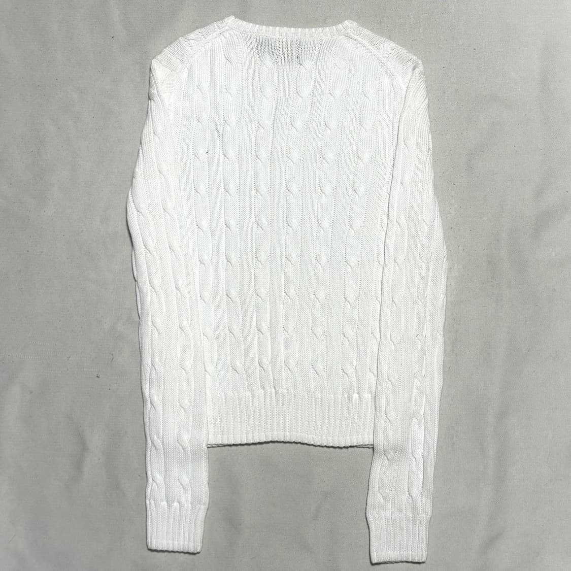 L 폴로랄프로렌 피마코튼 케이블 니트 상품이미지3