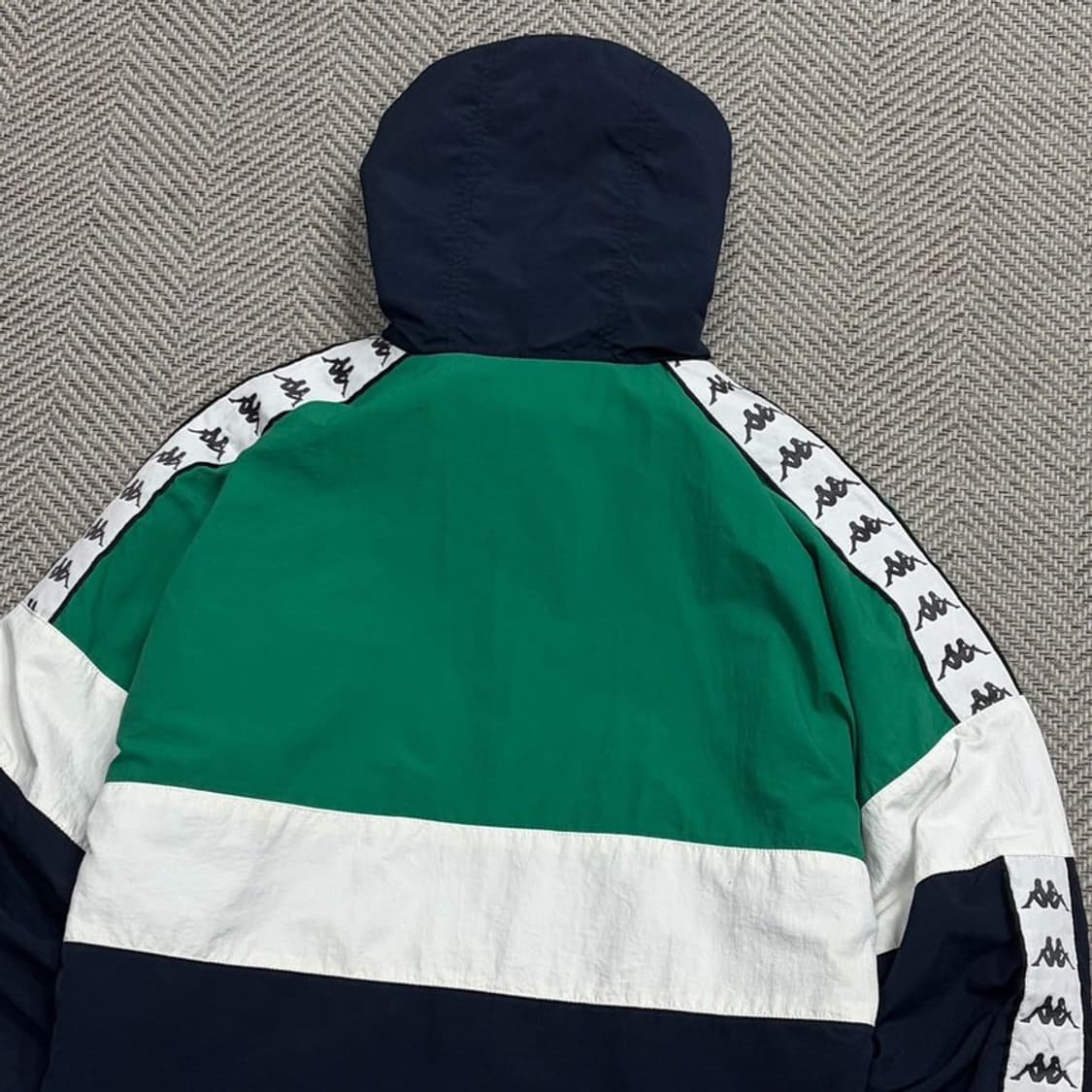 카파 배색 후드 아노락 v1806  상품이미지4