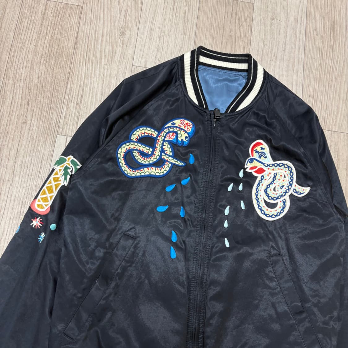 디젤 스카잔 리버시블 봄버자켓 상품이미지2