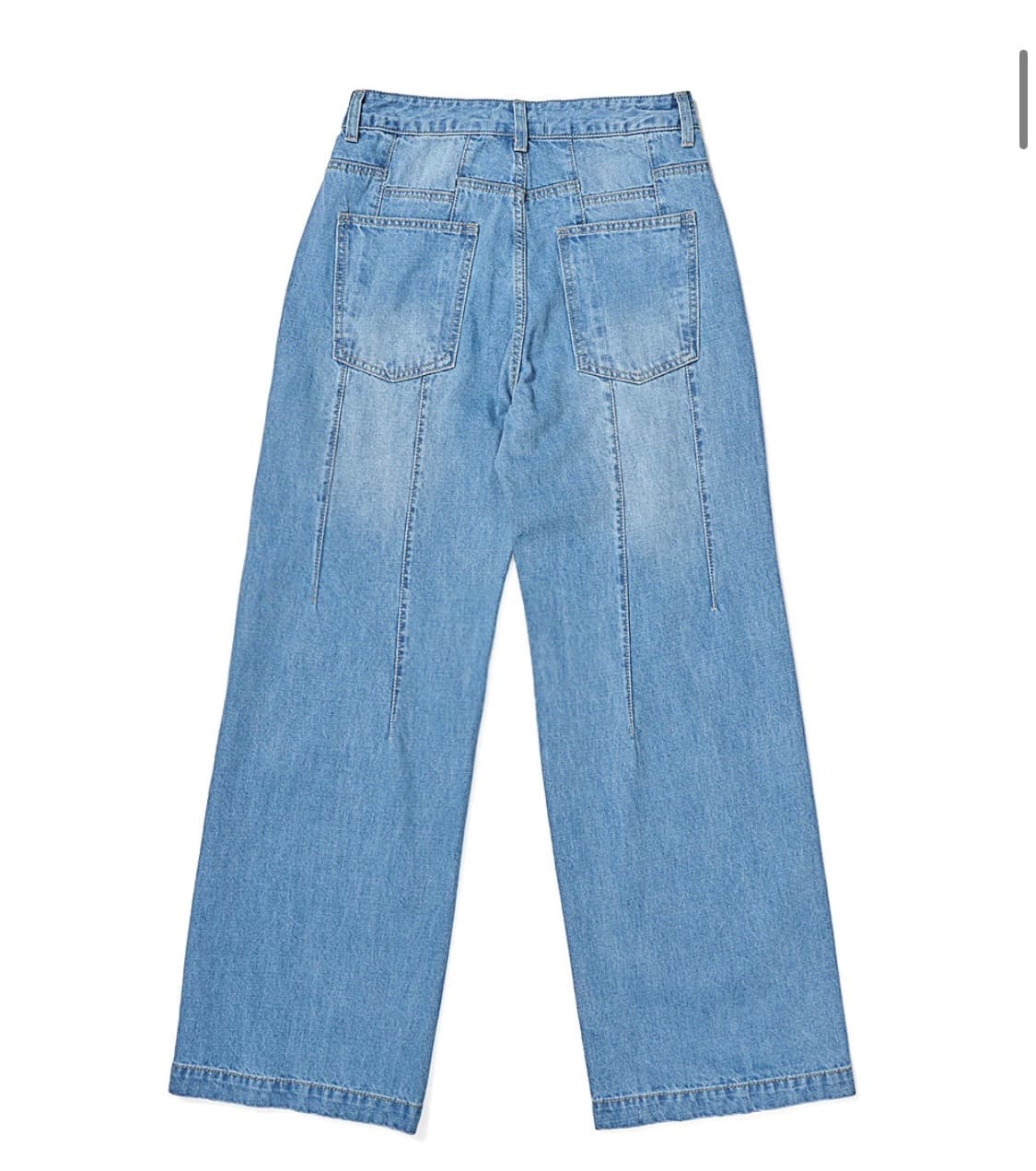 스키즘인듀싱 청바지 RESIZED BAGGY JEANS BLUE 상품이미지5