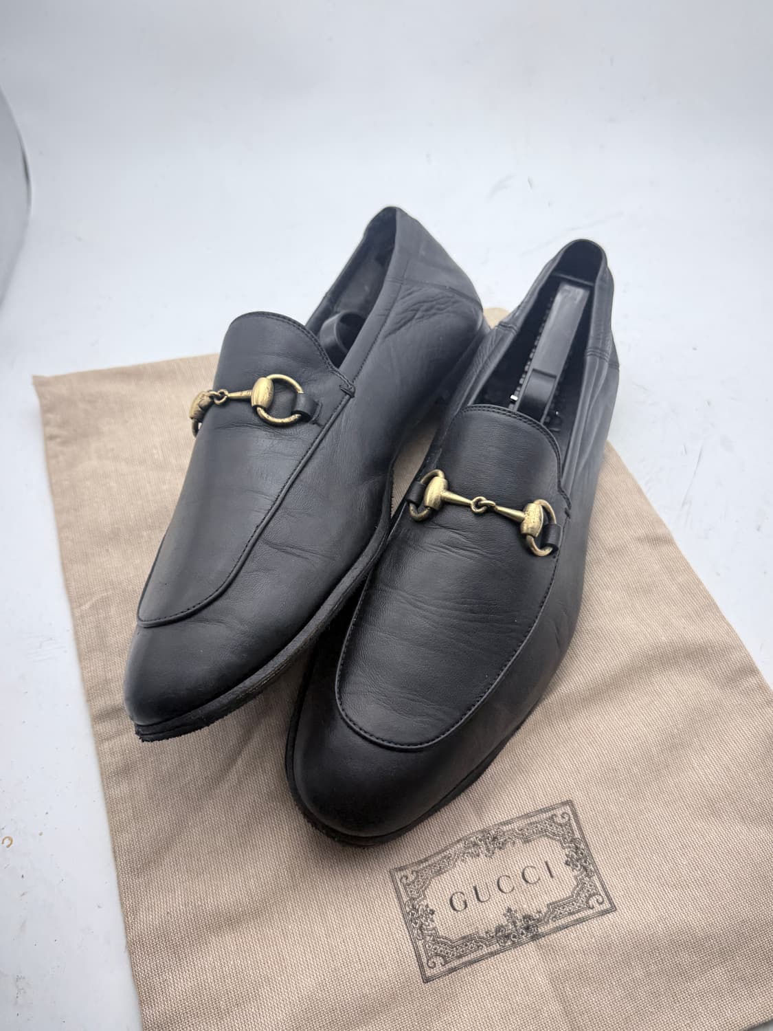 정품)구찌 홀스빗 구두275/280 상품이미지3