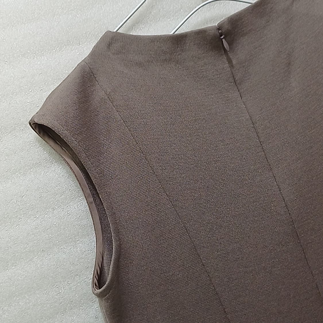 센존 봄 가을 울 니트 민소매 나시 원피스 M 거의새것 사랑봉봉 상품이미지5