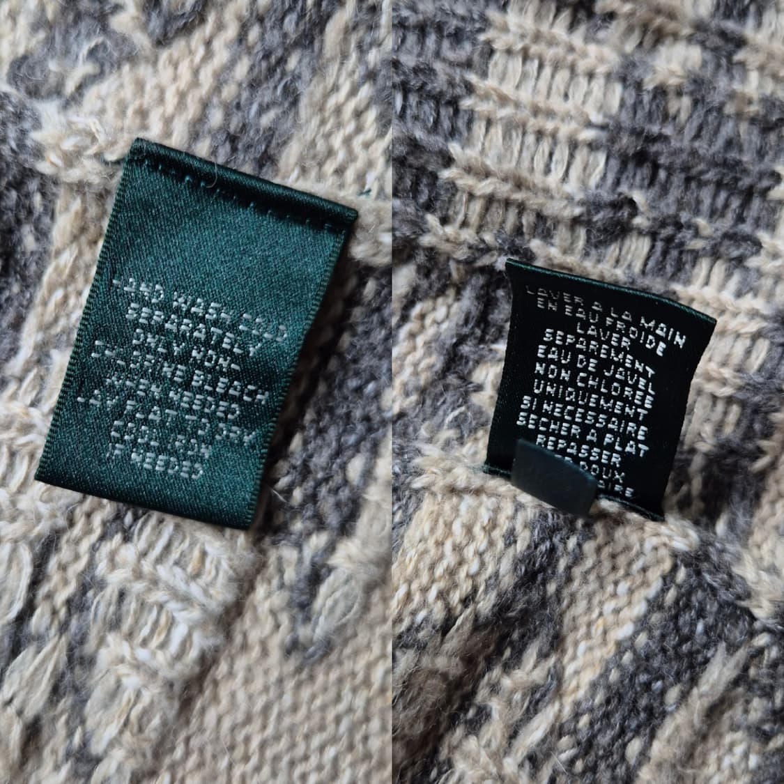 [S] 로렌 랄프로렌 아즈텍 숄카라 가디건 상품이미지9