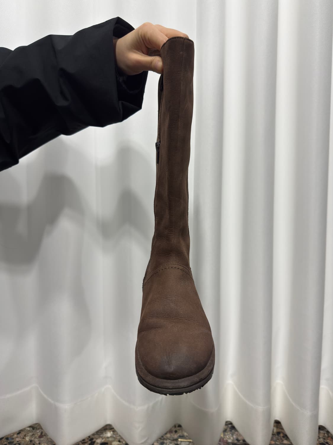 asics brown suede boots 상품이미지5