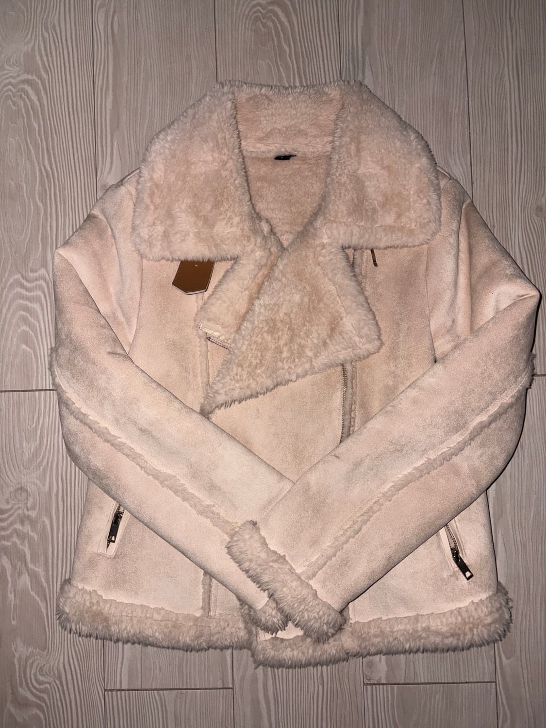 빈티지 핑크 무스탕 상품이미지1