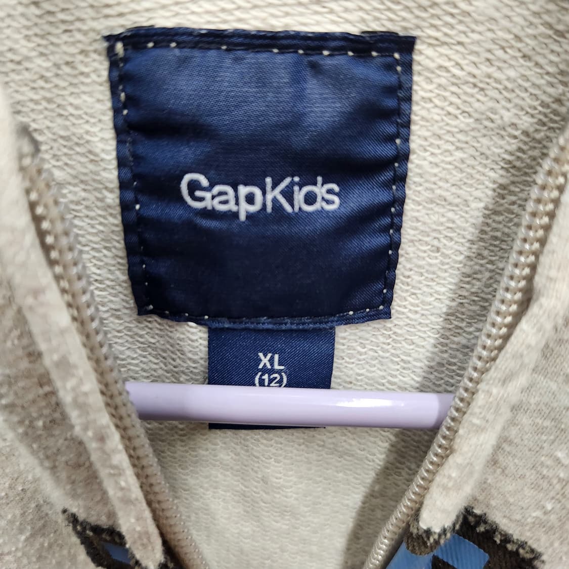 GAP 갭 빅로고 후드집업 S 상품이미지4