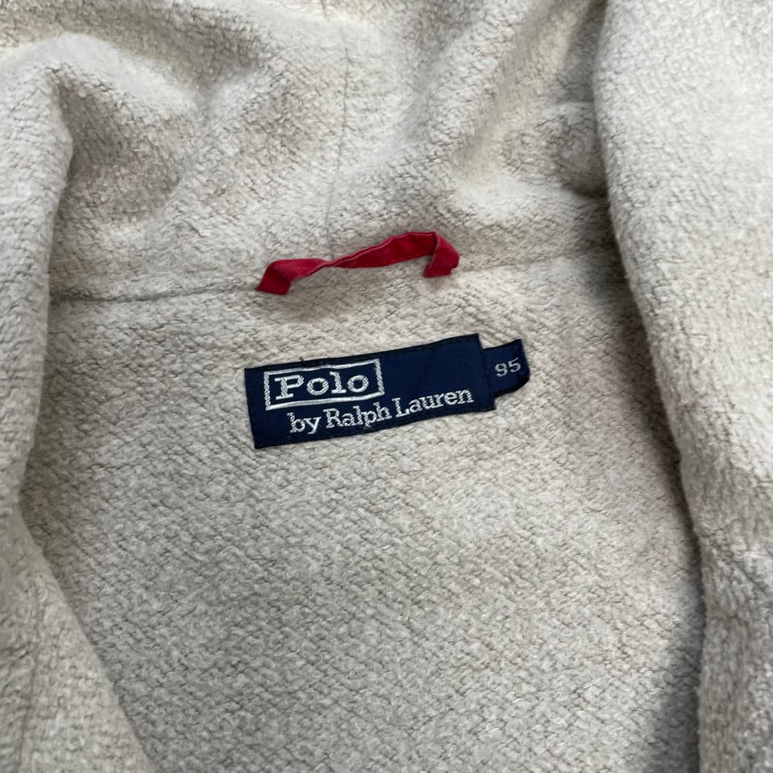 폴로 랄프로렌 90s 하이테크 후드 점퍼 자켓 레드 상품이미지5