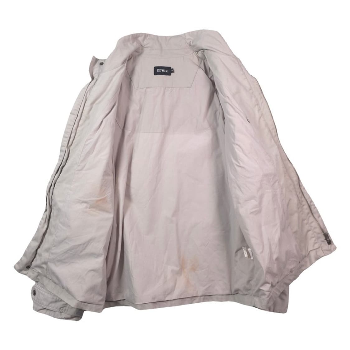에드윈 빈티지 코튼 필드 자켓 베이지 XL 상품이미지6