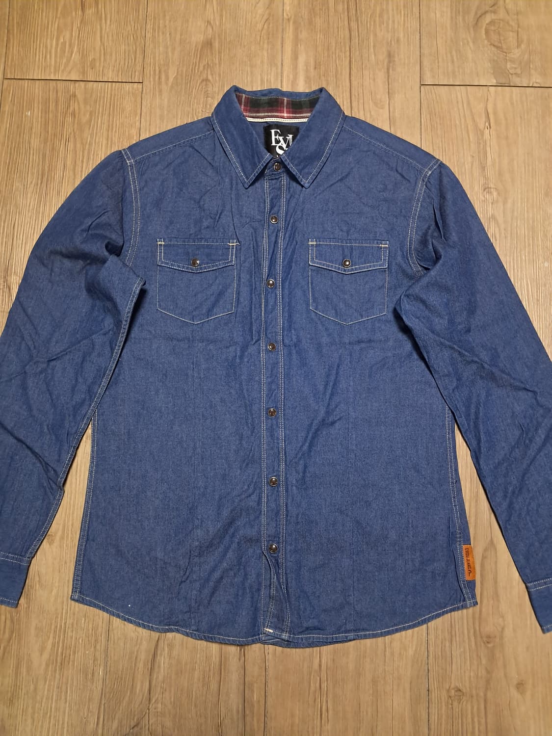 에비수 데님셔츠 M/L 상품이미지1