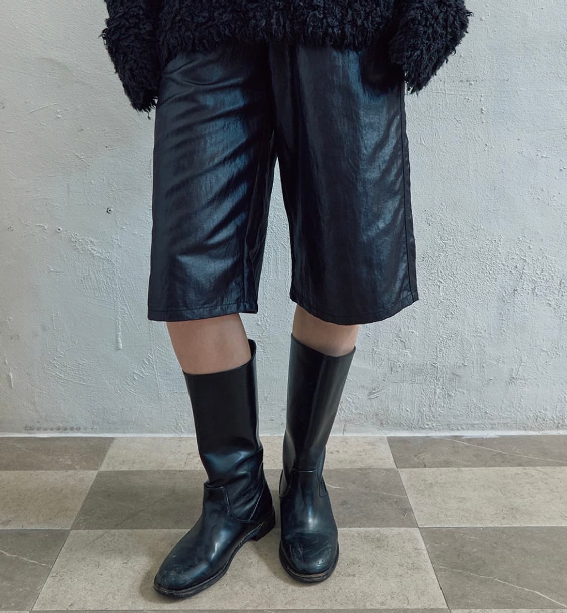 Nothingeverything CAPRI PANTS IN BLACK 상품이미지1