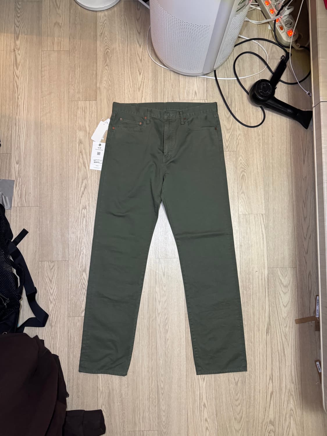 캐피탈 몽키시스코 치노 5P 팬츠 카키 새상품 상품이미지2