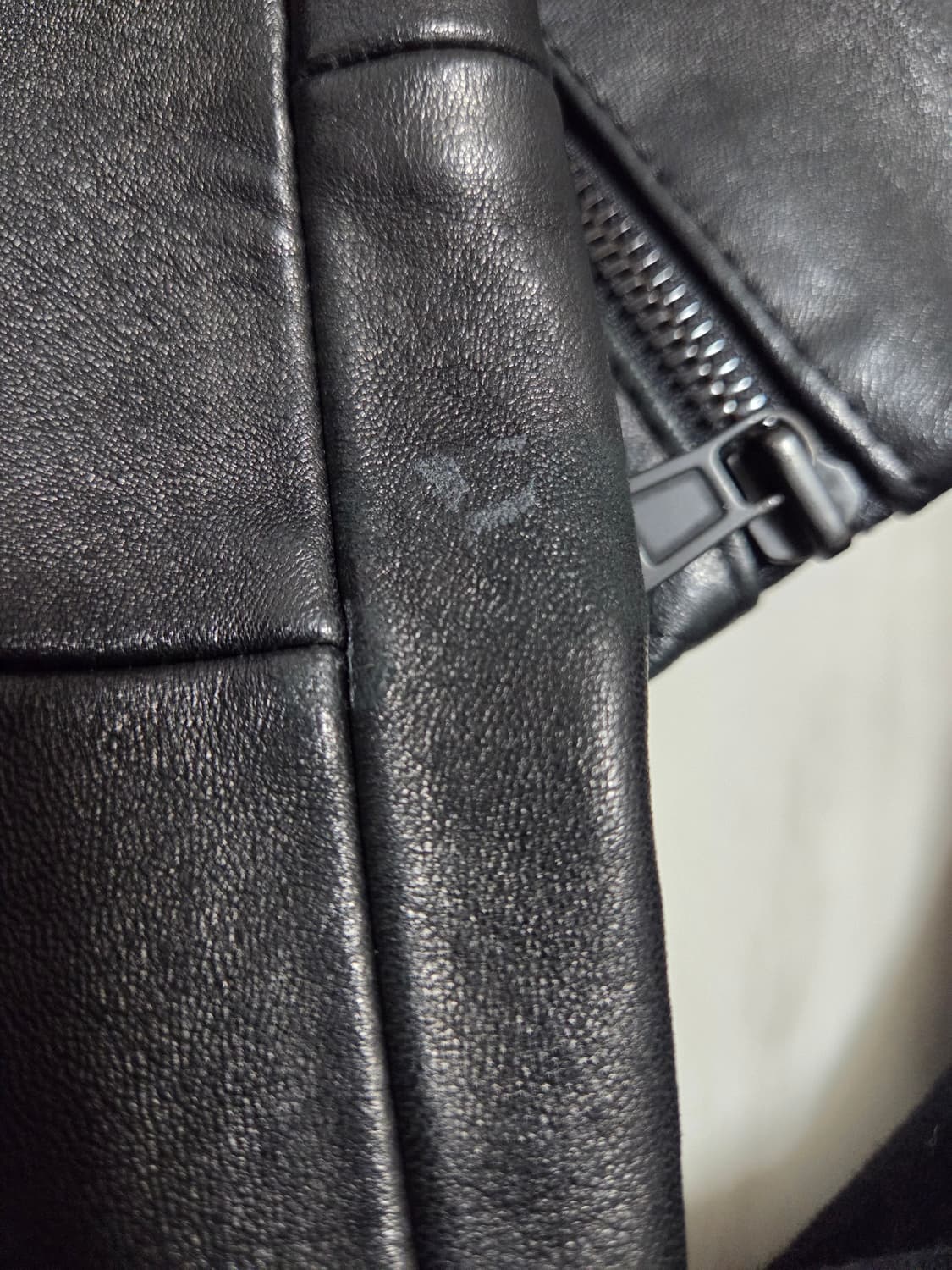 준지 팔가죽 라이더 자켓 상품이미지7