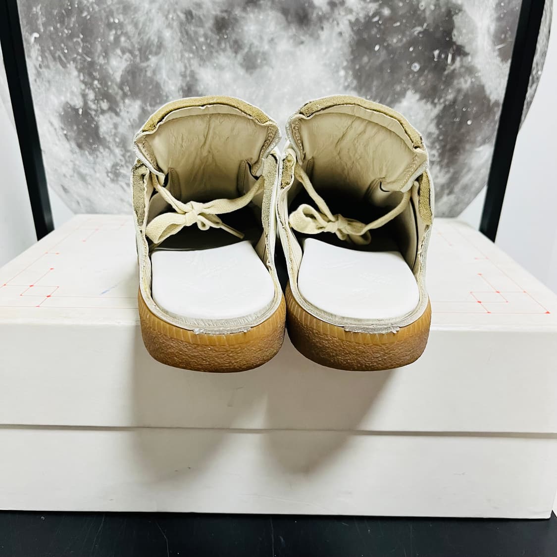 정품 38.5) 마르지엘라 독일군 컷아웃 뮬 스니커즈 240~245 상품이미지4