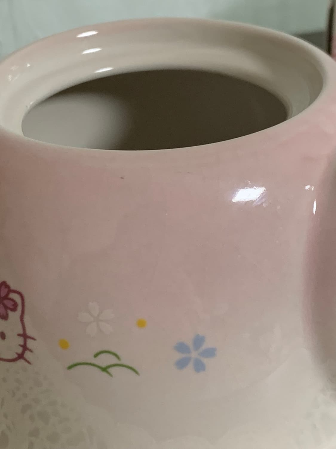 고전키티 헬로키티 01년 티팟 상품이미지7