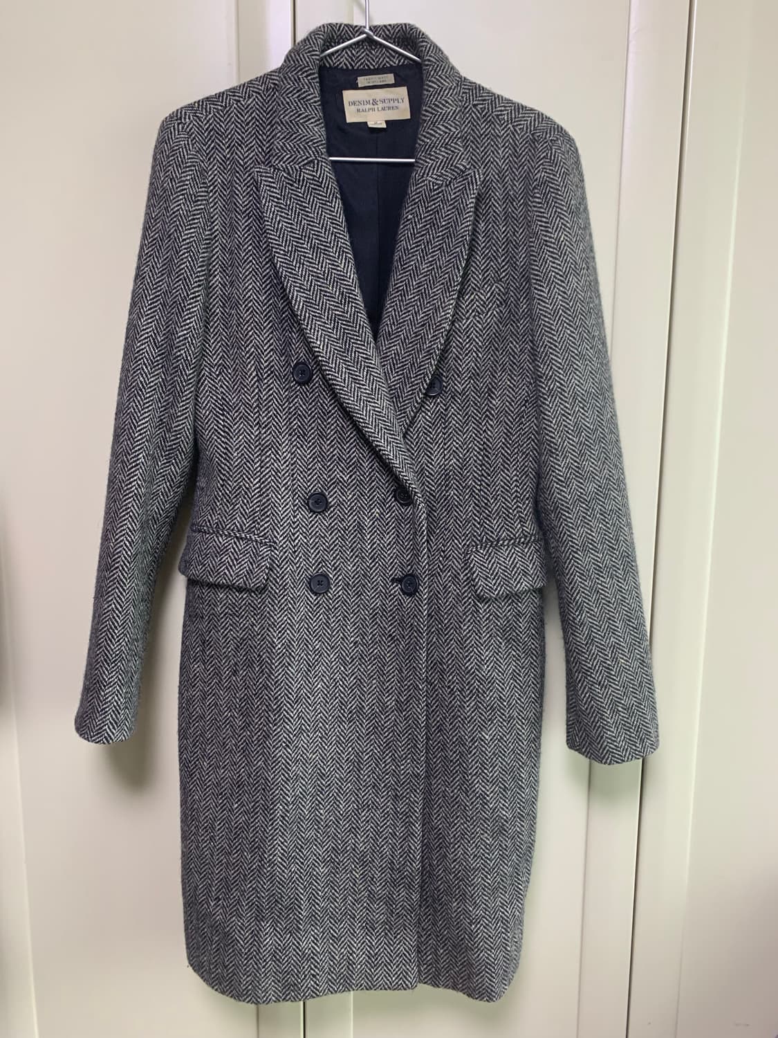 폴로 모직100헤링본코트  상품이미지1