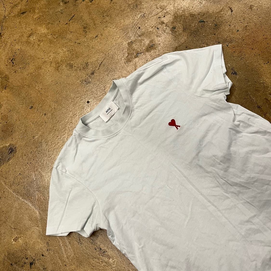 [정품] 아미 스몰 하트 로고 반팔 티셔츠 b10 상품이미지1