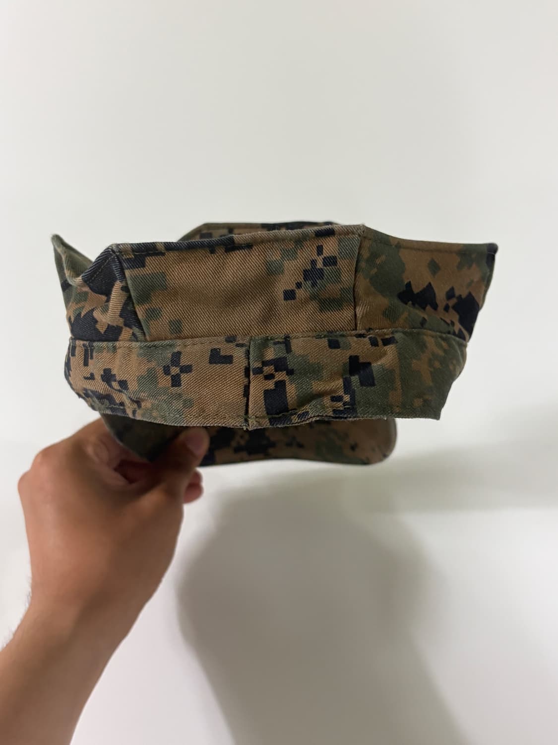 미해병대(USMC) 우드랜드 팔각모 모자 상품이미지4