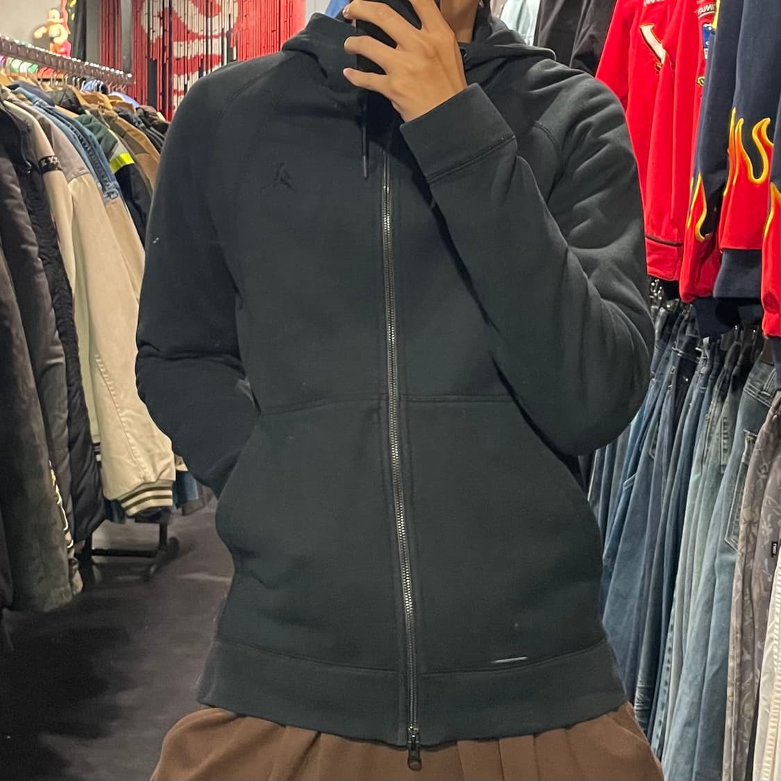 [IM] nike jordan 나이키 조던 블랙 후드집업 상품이미지3