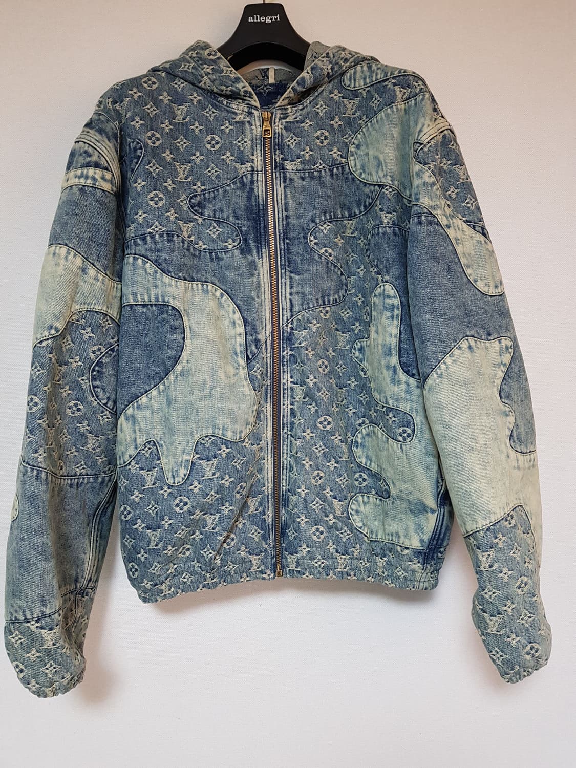 루이비통 니고 후드 데님 자켓 상품이미지1