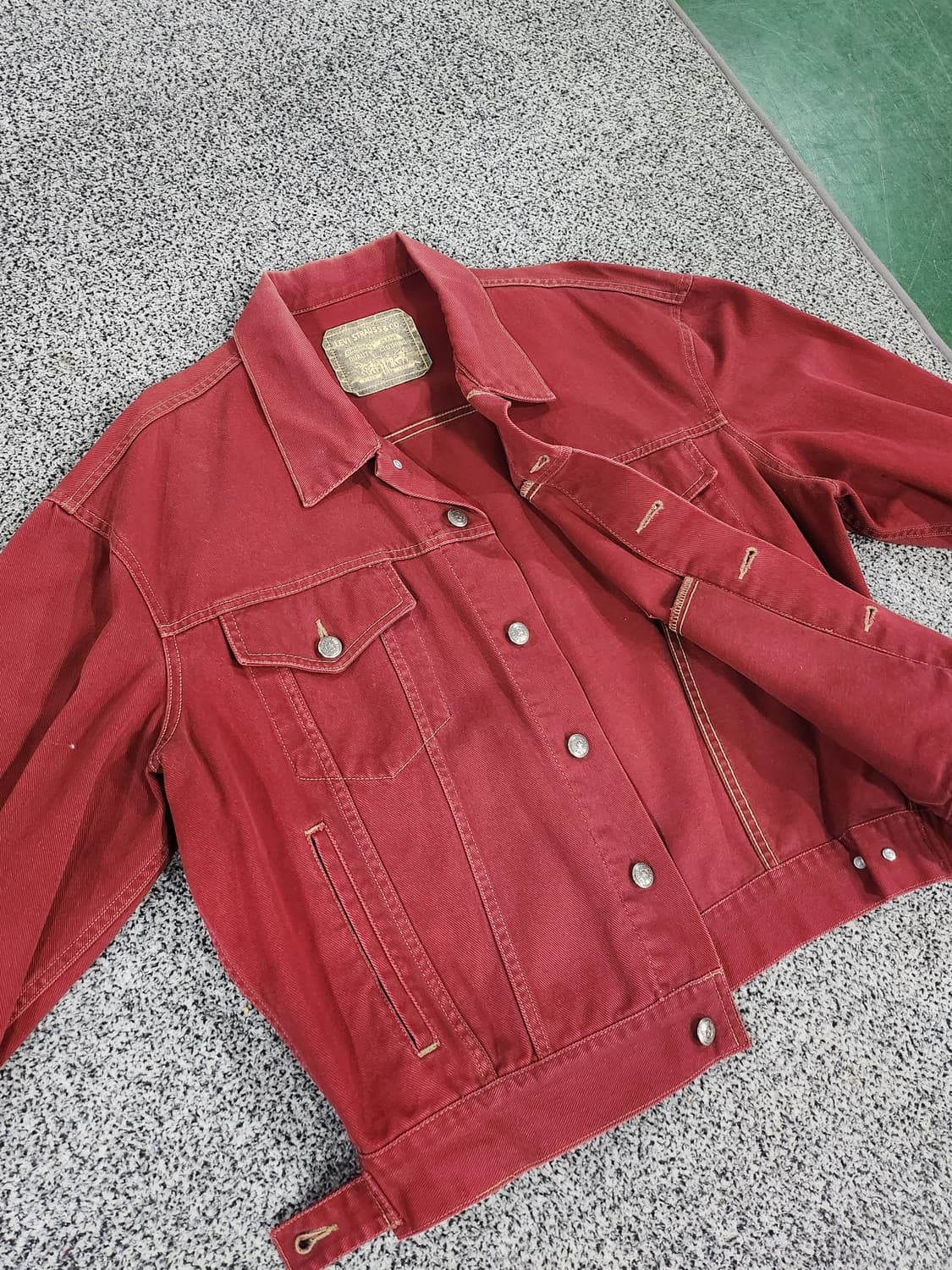 리바이스(Levi's) 레드 데님 재킷 (트러커 재킷) 상품이미지3