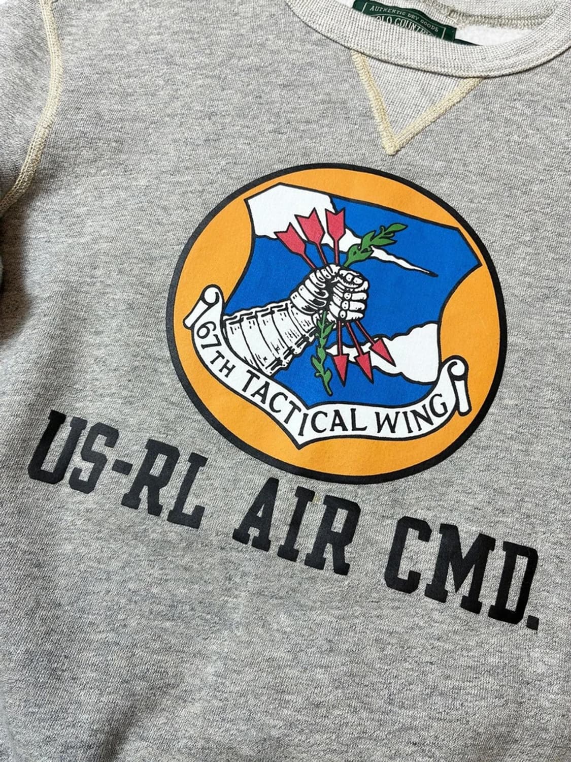 폴로 컨트리 미공군 에어포스 스웻 셔츠 맨투맨 PN8778 상품이미지3