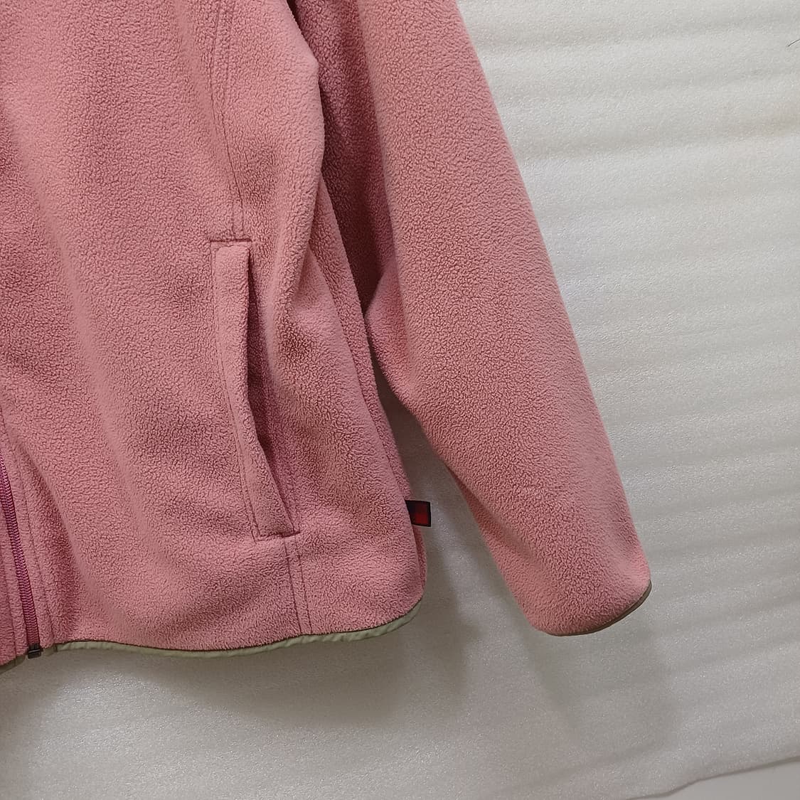 울리치 플리스 후리스 자켓 여성 여유 L 포근 중간두께 사랑봉봉 상품이미지5