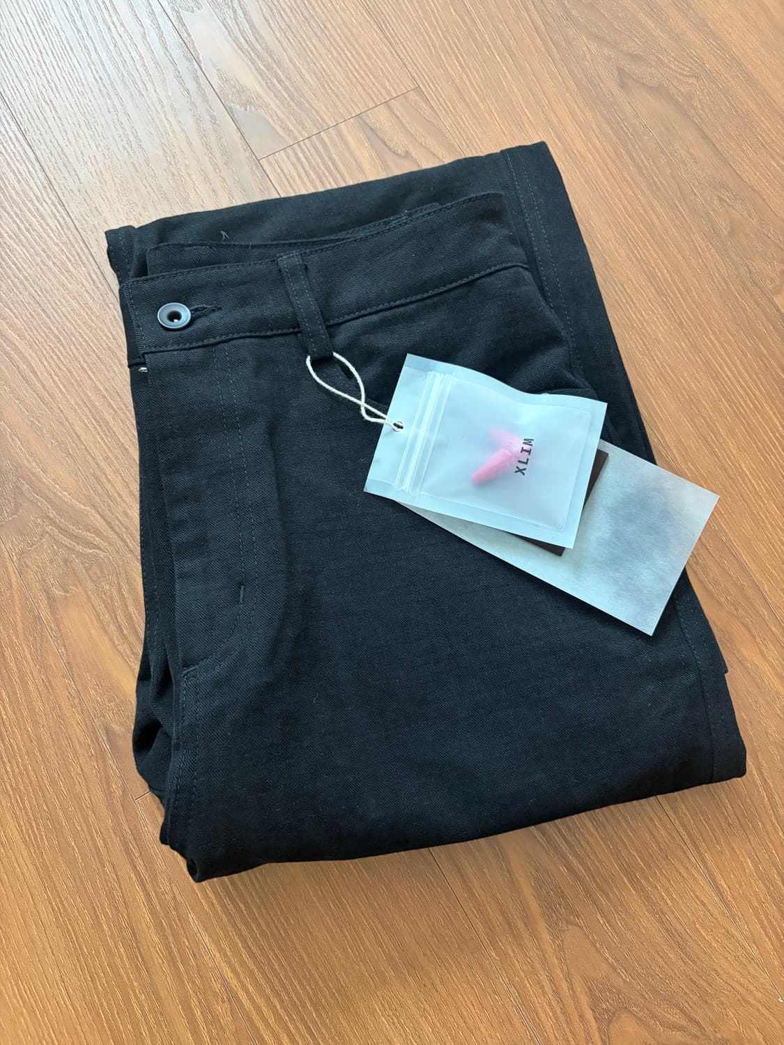 XLIM 시퀀스 01 TROUSERS BLACK S 새상품 상품이미지1