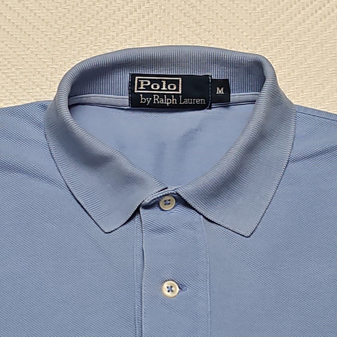 폴로 랄프로렌 반팔 카라티 (스카이블루) 상품이미지3