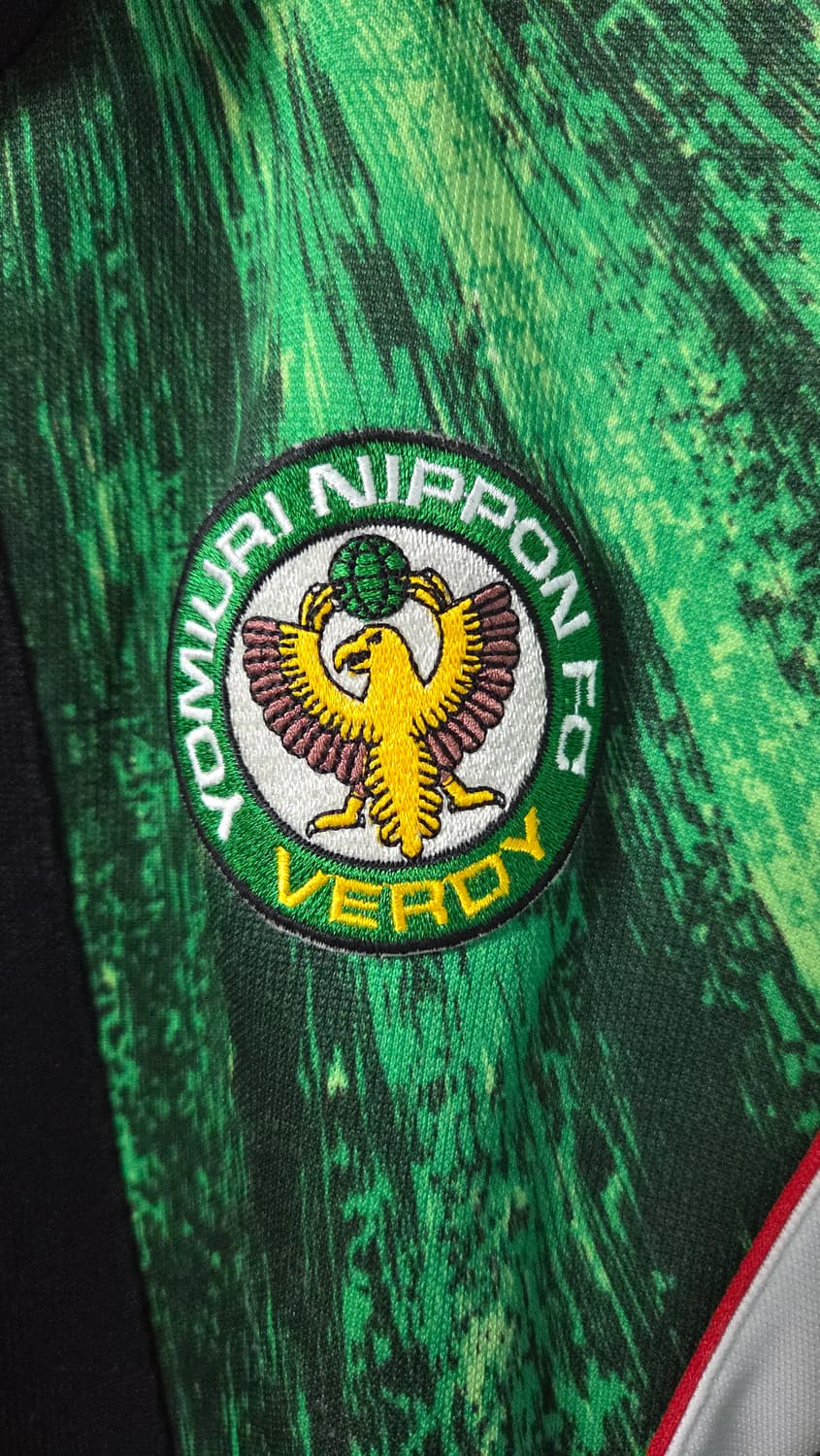 (착샷) 요미우리 닛폰 fc (현 도쿄 베르디) 빈티지 트랙탑 져지 상품이미지3