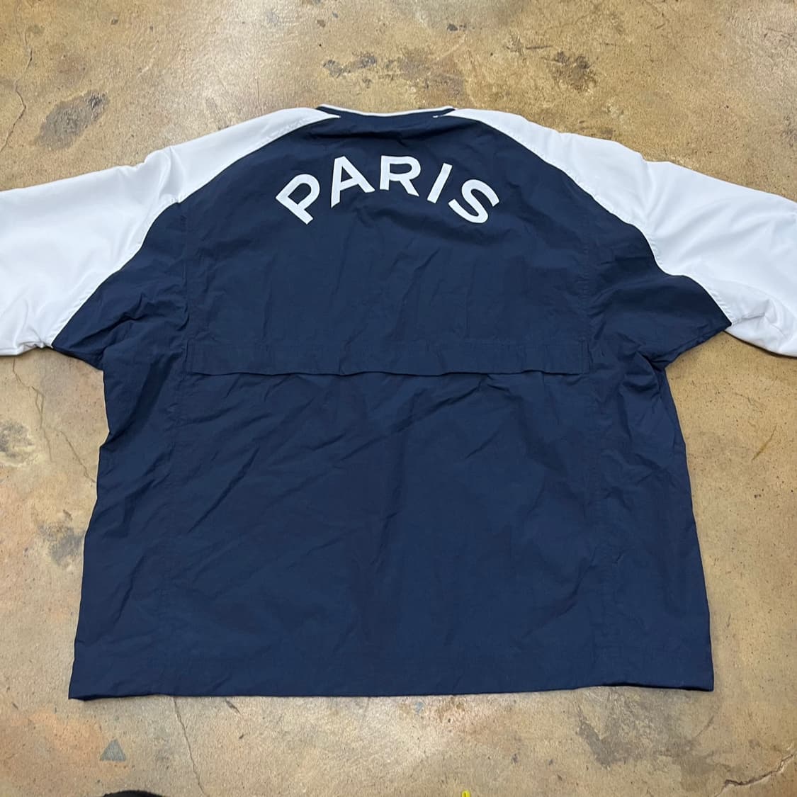 [정품/XL] 파리생제르망 네이비 화이트 아노락 b8 상품이미지4