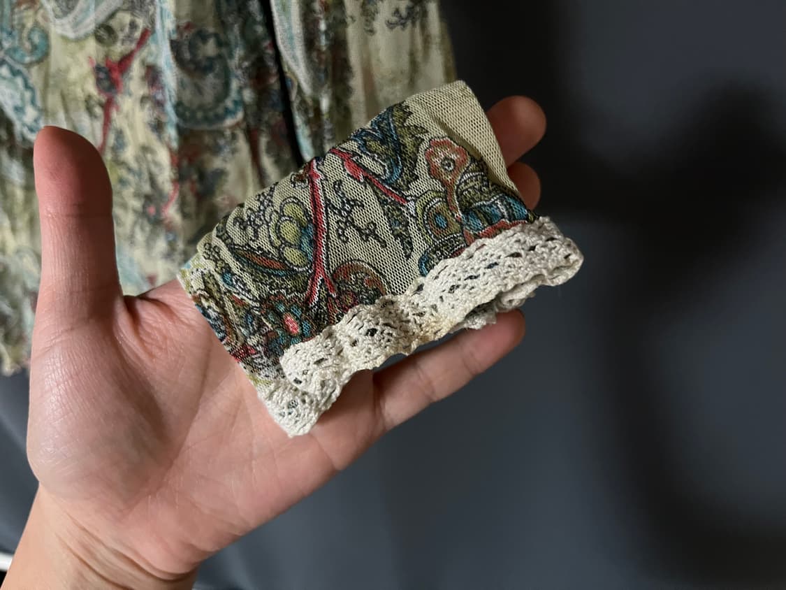 빈티지 보헤미안 블라우스 상품이미지2