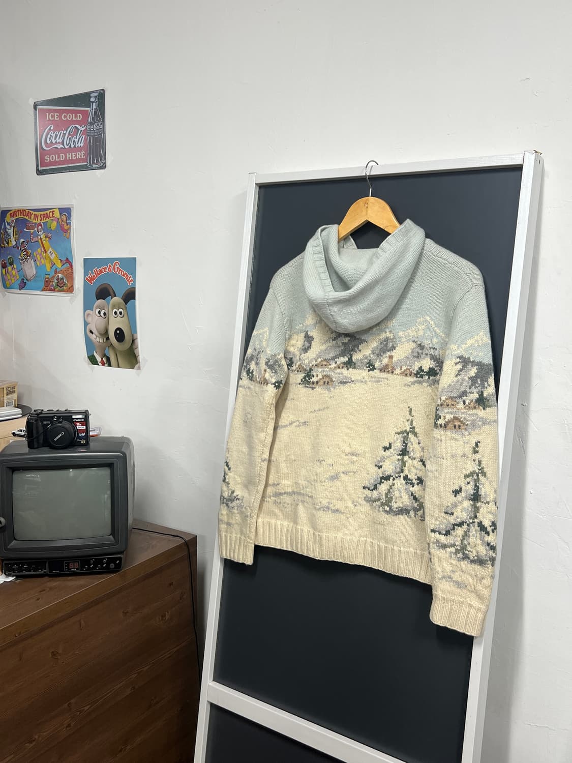Lauren Ralph Lauren 80s Vintage램스울스키핸드니트 상품이미지2