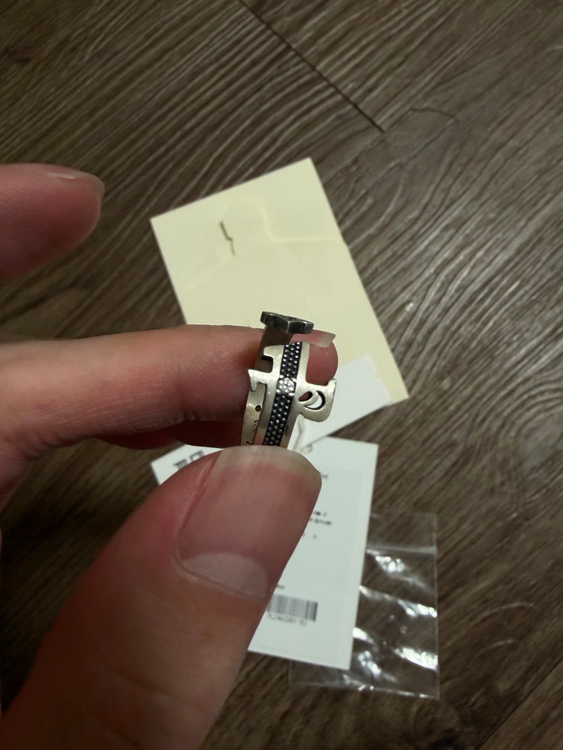 폴리테루 반지 심볼P 001 15호 상품이미지5