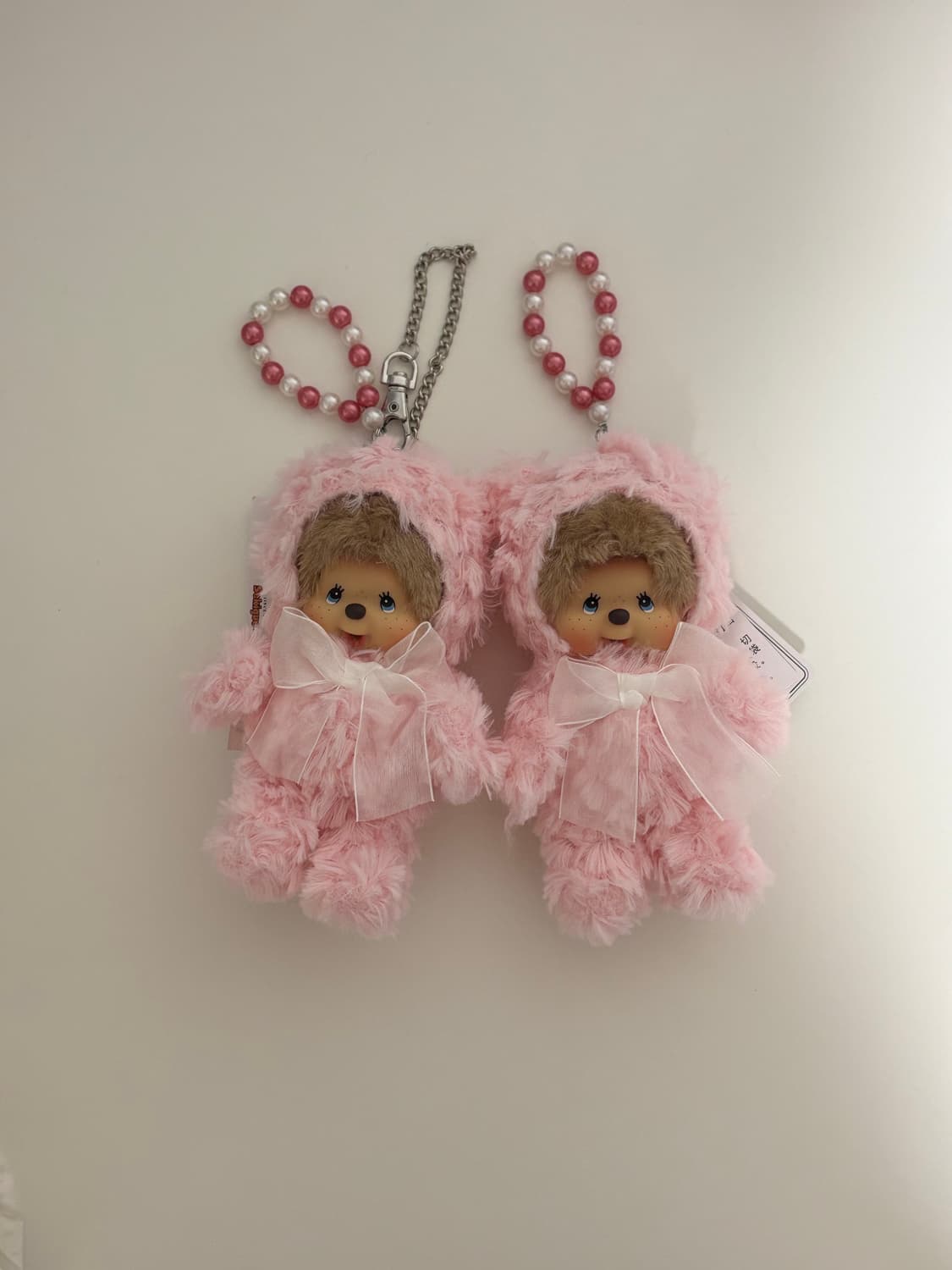 핑크 베어 몬치치 키링 상품이미지1